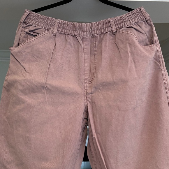 Men's-Urban Outfitters BDG Pink-Lilac Cotton Relaxed Fit Painter Pants - Size L - Picture 7 of 16